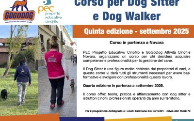 Corso per Dog Sitter Novara – Piemonte